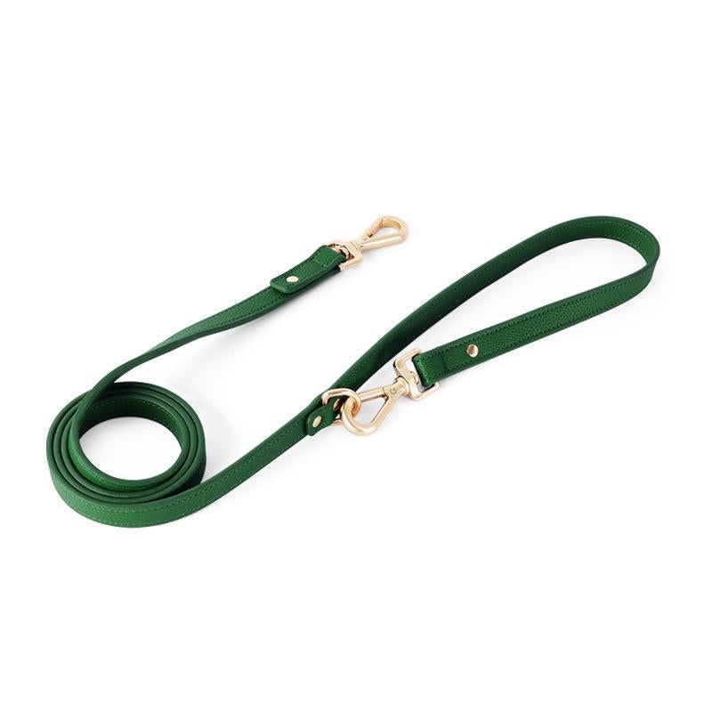 Luxury Crafts Elegant Leather Dog Leash